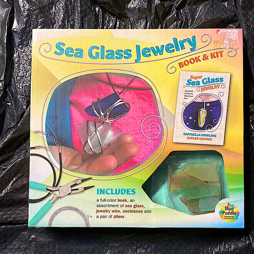 Sea Glass Jewelry Making Kit | Kids | Discounted shipping on jewelry bundles.